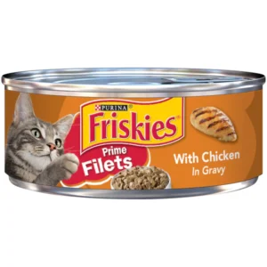 PURINA FRISKIES Prime Filets Chicken in Gravy 156g