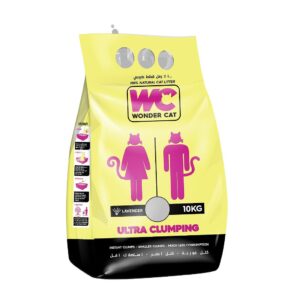 Wonder Cat Ultra Clumping Cat Litter - Lavender 10 Kg