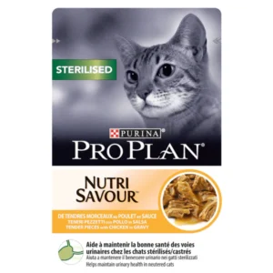 PURINA® PRO PLAN® Sterilized Nutri Savour™ with Chicken in Gravy 85g