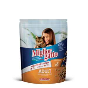 Migliorgatto Adult Cat Kibble With Chiken 400g