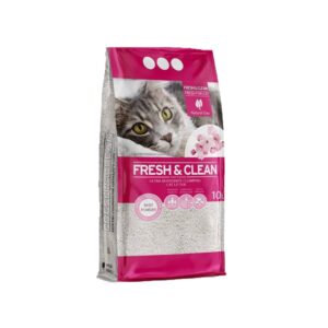 Fresh & Clean Ultra Clumping Cat Litter - Baby Powder 10L
