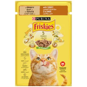 Purina Friskies Turkey Chunks in Gravy Pouch 85g