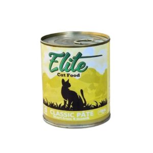 Elite can for cats classic pate 380 g - duck