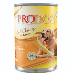 PRO DOG Chunks In Gravy With Chicken 415 gm