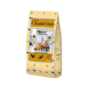Expert Chat & Chat Adult Cat Food With Chicken & Peas 900G