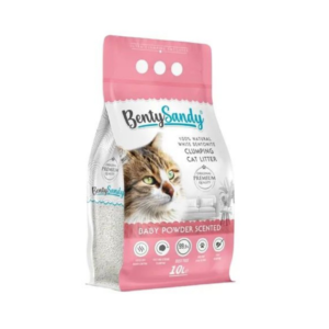 Benty Sandy Clumping Cat Litter Baby Powder 20L