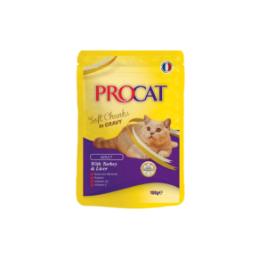 Procat Soft With Turkey And Liver 100g