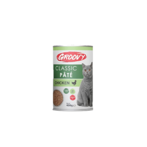 Groovy Classic Pate Adult Cat Wet Food Cans 400g - Chicken