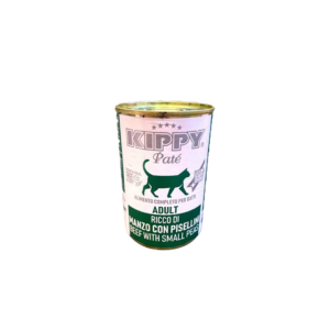 Kippy Pate Adult 400 g - Beef with Small Peas