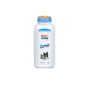 Omni guard pet dry shampoo for cats & dogs escape 100 gm
