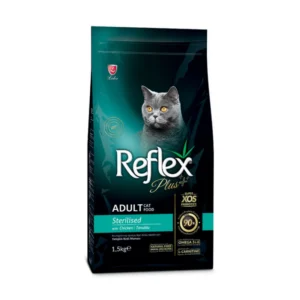 Reflex Plus Adult Sterilised Cat With Chicken Dry Cat Food 1.5 kg