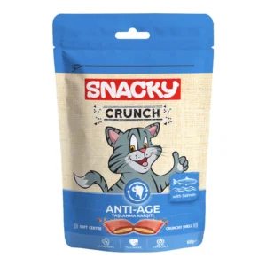 Snacky Crunch Salmon Cat Award Anti-Age 60 gm