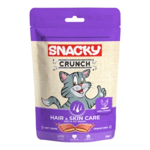 Snacky Crunch Chicken Cat Award Hair & Skin 60 gm