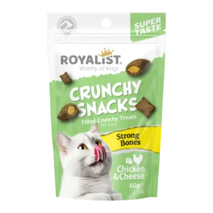Royalist Crunchy Snacks with Chicken & Cheese (Strong Bones) 60 gm