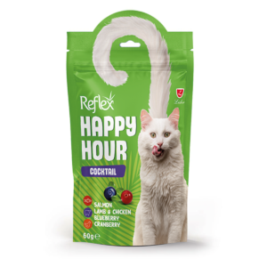 Reflex Happy Hour Cocktail Adult Cat Treat 60 gm