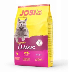 Josera Dry Food with Animal Protein for Adult Sterilised Cats 650 Gr