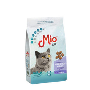 Mio Adult Sterilized with Salmon Dry Food For Cat 1 Kg