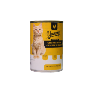 Yummy Chunks with Chicken in Gravy Wet Food Can