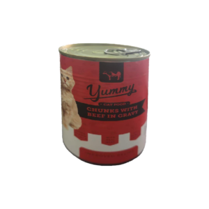 Yummy Chunks with Beef in Gravy Wet Food Can