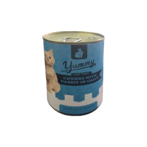 Yummy Chunks with Rabbit in Gravy Wet Food Can