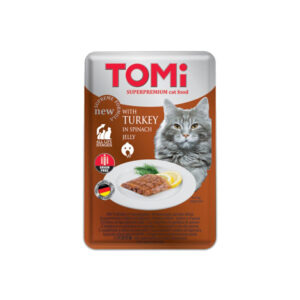 Tomi Turkey in Spinach Wet Food Pouch