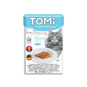 Tomi Salmon STERILISED Wet Food Pouch