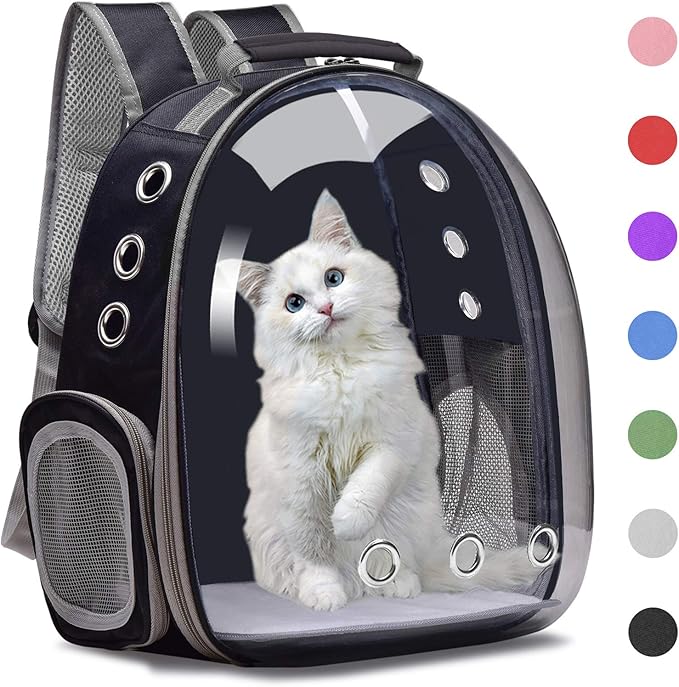 Backpack for cats and small dogs for travel and long trips
