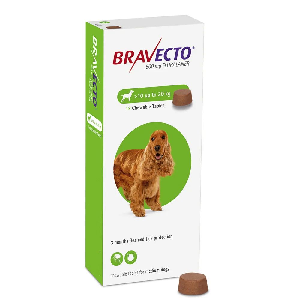 Bravecto MSD 10 – 20KG