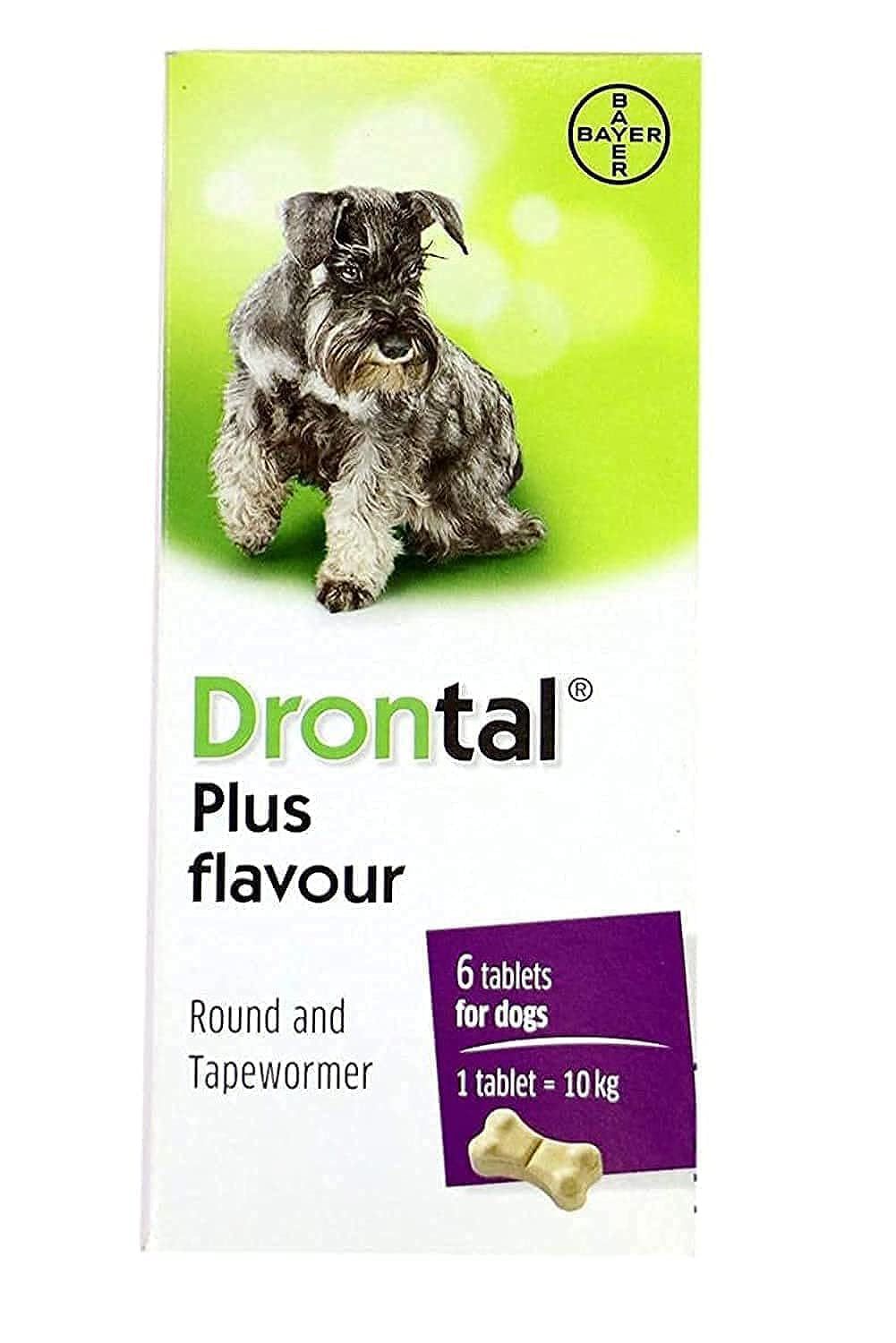 Drontal Plus Deworming Dogs - 1 Tablet