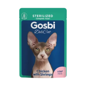 Gosbi Delicat Sterilised Chicken Loaf Pate Cats