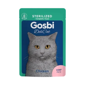 Gosbi Delicat Sterilised Chicken Loaf Pate Cats (wet food)