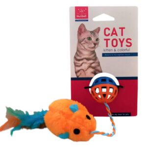 Nunbell Cat Toys Kitten and Colorful Small Ball