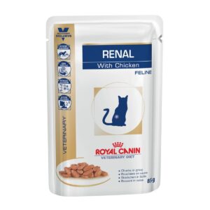 Royal Canin Feline Renal with chicken (pouch) - Wet food for Renal and chronic kidney diseases 