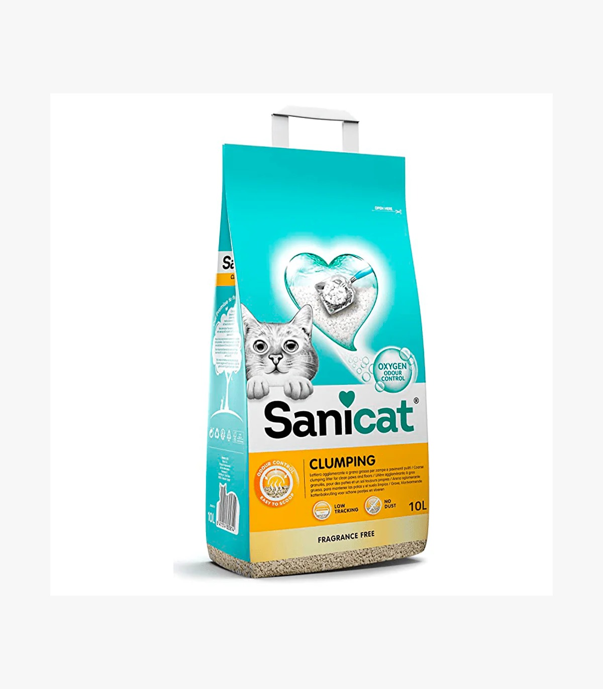 SaniCat Litter Classic Fragrance Free Non Clumping 10l