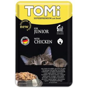 Tomi Pouch Chicken Junior Cat