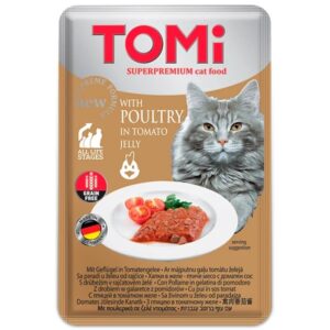 Tomi Pouch Poultry in Tomato Jelly Cat