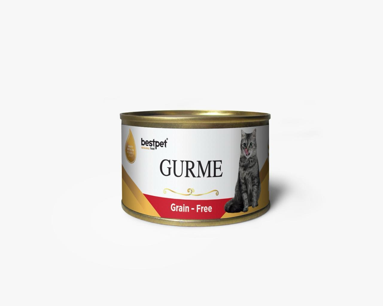 bestpet Gurme with Beef For Adult Cats