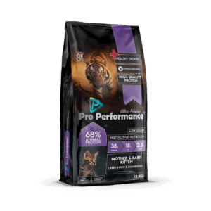 pro performance adult cat food mother & baby kitten with lamb & rice