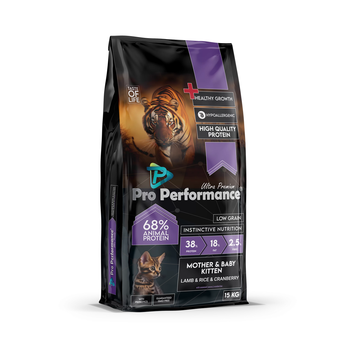 pro performance adult cat food mother & baby kitten with lamb & rice