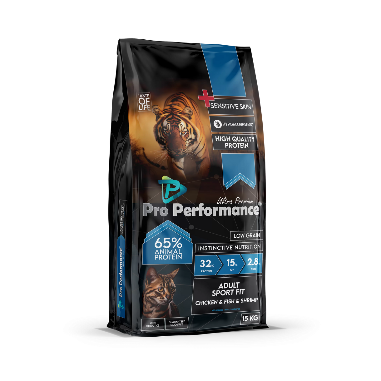 pro performance adult cat food sporfit cat chicken & fish