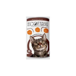 Eco farm wet food Chunks with heart for adult cat